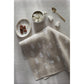 LAPUAN - PORO REINDEER - HAND TOWEL. NATURAL+GREEN