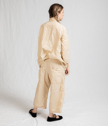 ALBUM DI FAMIGLIA - PANTALON LARGE ET COURT EN COTON LÉGER TC