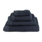 KONTEX - ORGANIC HONEYCOMB WAFFLE TEXTURED TOWEL. NAVY