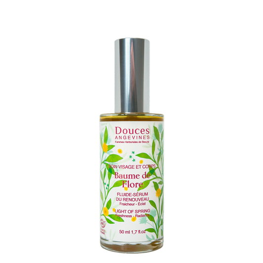 DOUCES ANGEVINES - BAUME DE FLORE - SÉRUM DÉTOX