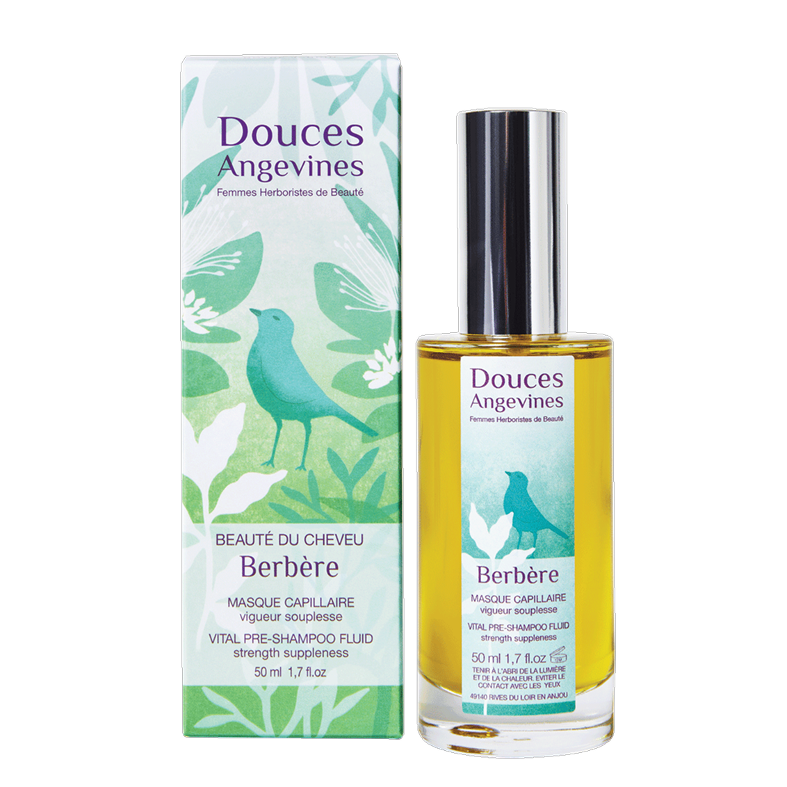 DOUCES ANGEVINES - BERBÈRE - HUILE CAPILLAIRE FORTIFIANTE