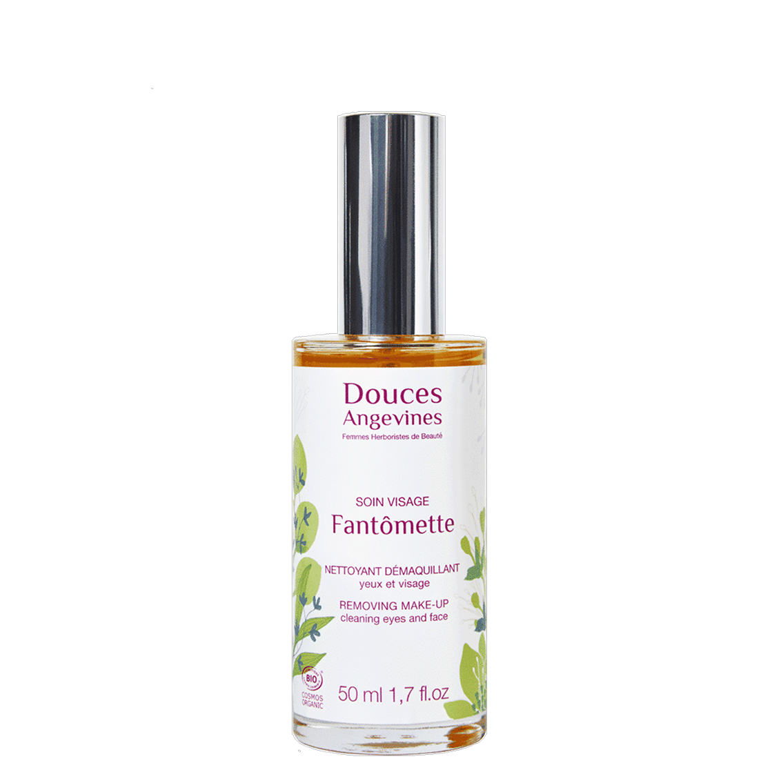 DOUCES ANGEVINES - FANTOMETTE - NETTOYANT DOUX ET DÉMAQUILLANT - FORMAT VOYAGE