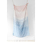 LAPUAN - SAARI LINEN KING TOWEL. ROSE+RAINY BLUE