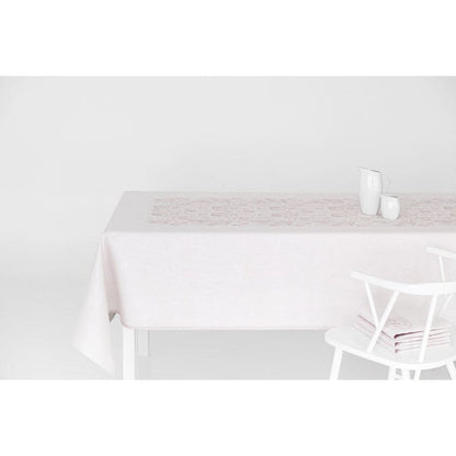 NAPPE EN LIN CALANDRÉ LAPUAN - RUUSUA. ROSE