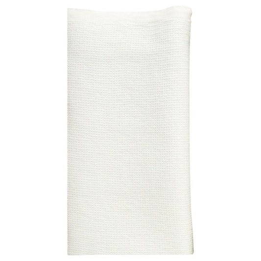 LAPUAN - TERVA WAFFLE TOWEL. WHITE