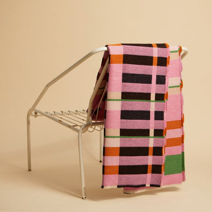 WALLACE+SEWELL - PLAID - RÉÉDITION GUNTA STÖLZL - NOUGAT - GRAND MODÈLE