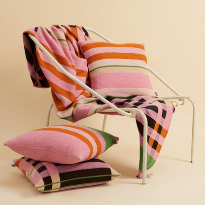 WALLACE+SEWELL - PLAID - RÉÉDITION GUNTA STÖLZL - NOUGAT - GRAND MODÈLE
