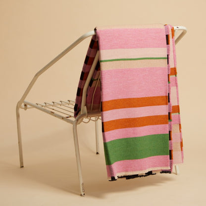 WALLACE+SEWELL - PLAID - RÉÉDITION GUNTA STÖLZL - NOUGAT - GRAND MODÈLE