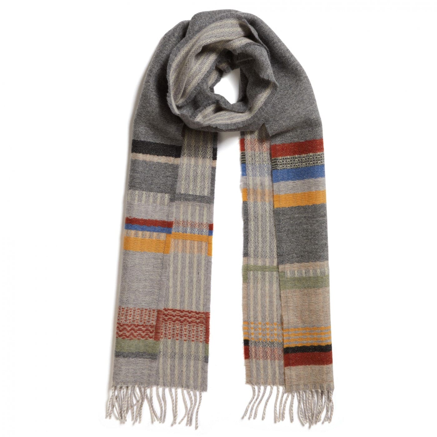 WALLACE+SEWELL - SCARF - DARLAND - GREY