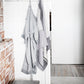 LAPUAN - KASTE PRESHRUNK LINEN BATHROBE. GREY