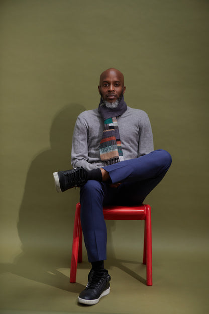 WALLACE+SEWELL - FOULARD - DORVIGNY - CHARBON