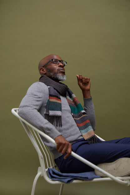 WALLACE+SEWELL - FOULARD - DORVIGNY - CHARBON