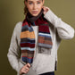 WALLACE+SEWELL - SCARF - DORVIGNY - CLARET