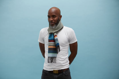 WALLACE+SEWELL - FOULARD - DORVIGNY - BLEU LOVAT
