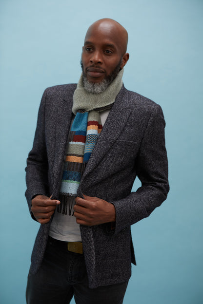 WALLACE+SEWELL - FOULARD - DORVIGNY - BLEU LOVAT