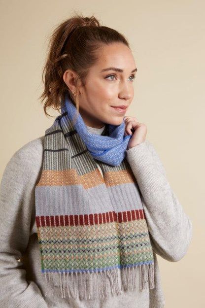 WALLACE+SEWELL - FOULARD - ANOUILH - BLEU