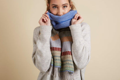 WALLACE+SEWELL - FOULARD - ANOUILH - BLEU