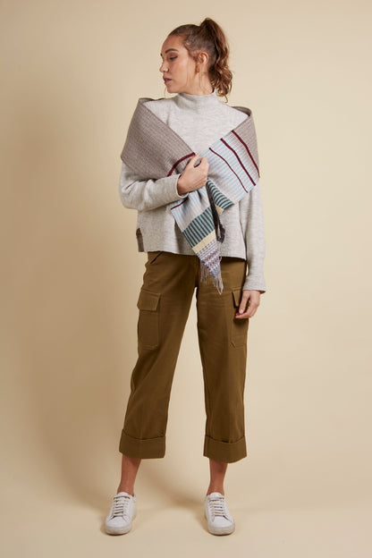 WALLACE+SEWELL - ÉCHARPE - ANOUILH - TAUPE
