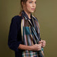 WALLACE+SEWELL - SILK SCARF - CHERUBINA - GUNMETAL