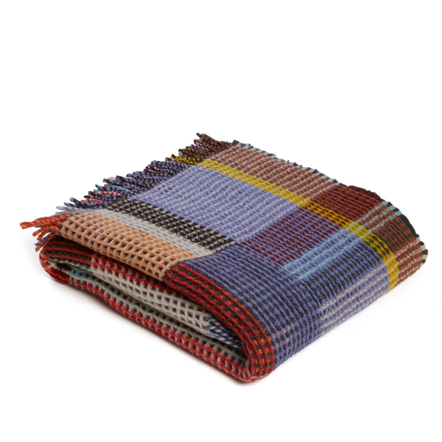 WALLACE+SEWELL - HONEYCOMB THROW - OCTAVIA - LARGE