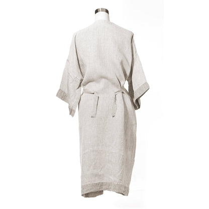 PEIGNOIR DE BAIN EN LIN PRÉRÉTRÉCI LAPUAN - KASTE. NATUREL