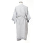 LAPUAN - KASTE PRESHRUNK LINEN BATHROBE. GREY
