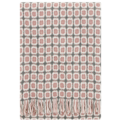 LAPUAN - COUVERTURE GÉOMÉTRIQUE. ROSE