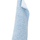 LAPUAN - LASTU LINEN HAND TOWEL. BLUE+WHITE